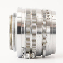 画像をギャラリービューアに読み込む, キヤノン Canon 50mm F1.8 ライカ L39マウント