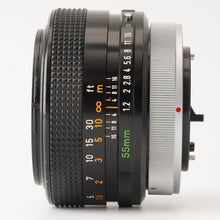 画像をギャラリービューアに読み込む, キヤノン Canon FD 55mm F1.2 S.S.C