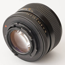 画像をギャラリービューアに読み込む, コンタックス Contax Carl Zeiss Planar 50mm F1.4 T* AEJ C/Yマウント