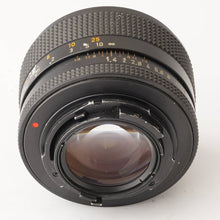 画像をギャラリービューアに読み込む, コンタックス Contax Carl Zeiss Planar 50mm F1.4 T* AEJ C/Yマウント