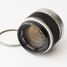 画像をギャラリービューアに読み込む, キヤノン Canon 50mm F1.8 ライカ L39マウント