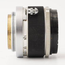 画像をギャラリービューアに読み込む, キヤノン Canon 50mm F1.8 ライカ L39マウント