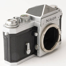 画像をギャラリービューアに読み込む, ニコン Nikon F アイレベル Eye Level 35mm 一眼レフフィルムカメラ シルバー ボディ