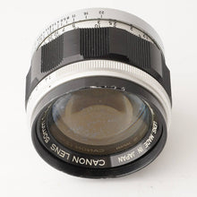 画像をギャラリービューアに読み込む, キヤノン Canon 50mm F1.4 ライカ L39マウント