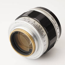 画像をギャラリービューアに読み込む, キヤノン Canon 50mm F1.4 ライカ L39マウント