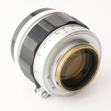 画像をギャラリービューアに読み込む, キヤノン Canon 50mm F1.4 ライカ L39マウント