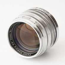 画像をギャラリービューアに読み込む, キヤノン Canon 50mm F1.5 ライカ L39 マウント