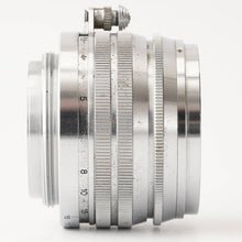 画像をギャラリービューアに読み込む, キヤノン Canon 50mm F1.5 ライカ L39 マウント