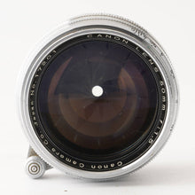 画像をギャラリービューアに読み込む, キヤノン Canon 50mm F1.5 ライカ L39 マウント