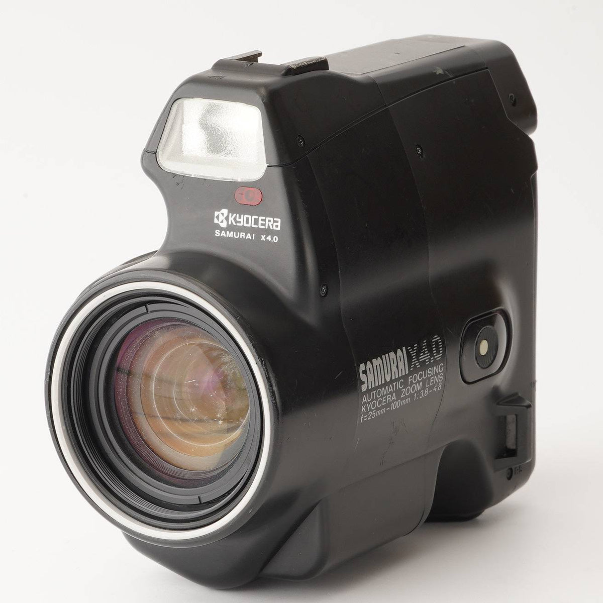 サムライ KYOCERA カメラ 美品】京セラ サムライ Samurai X4.0 25mm-100mm ハーフフレーム