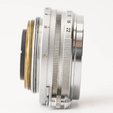 画像をギャラリービューアに読み込む, キヤノン Canon 28mm F2.8 ライカ L39マウント