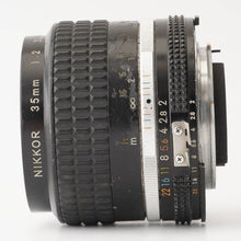 Load image into Gallery viewer, Nikon Ai-s NIKKOR 35mm f/2