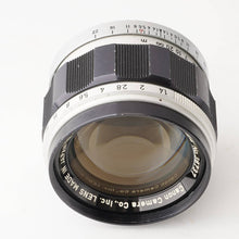 画像をギャラリービューアに読み込む, キヤノン Canon 50mm F1.4 ライカ L39 マウント