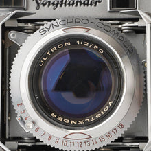 画像をギャラリービューアに読み込む, フォクトレンダー Voigtlander VITESSA L / ULTRON 50mm F2