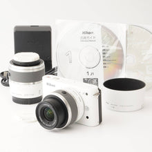 画像をギャラリービューアに読み込む, ニコン Nikon 1 J1 ホワイト 1 NIKKOR 10-30mm F3.5-5.6 VR / 1 NIKKOR 30-110mm F3.8-5.6 VR