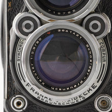 画像をギャラリービューアに読み込む, ローライフレックス Rollei ROLLEIFLEX 2.8c type3 / クセノタール xenotor 80mm F2.8