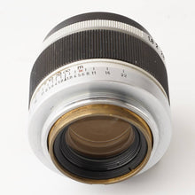 画像をギャラリービューアに読み込む, キヤノン Canon 50mm F1.8 ライカ L39マウント