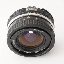 画像をギャラリービューアに読み込む, ニコン Nikon Ai NIKKOR 20mm F4 Fマウント