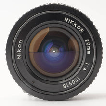 画像をギャラリービューアに読み込む, ニコン Nikon Ai NIKKOR 20mm F4 Fマウント