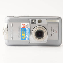 画像をギャラリービューアに読み込む, キヤノン Canon Power Shot S40 AiAF / ZOOM LENS 3x 7.1-21.3mm F2.8-4.9