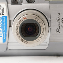 画像をギャラリービューアに読み込む, キヤノン Canon Power Shot S40 AiAF / ZOOM LENS 3x 7.1-21.3mm F2.8-4.9