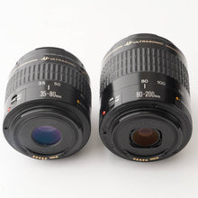 画像をギャラリービューアに読み込む, キヤノン Canon EF 35-80mm F4-5.6 USM / EF 80-200mm F4.5-5.6 USM