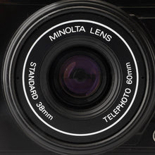 画像をギャラリービューアに読み込む, ミノルタ Minolta AF-TELE QUARTS DATE / 38-60mm 35mm コンパクトフィルムカメラ