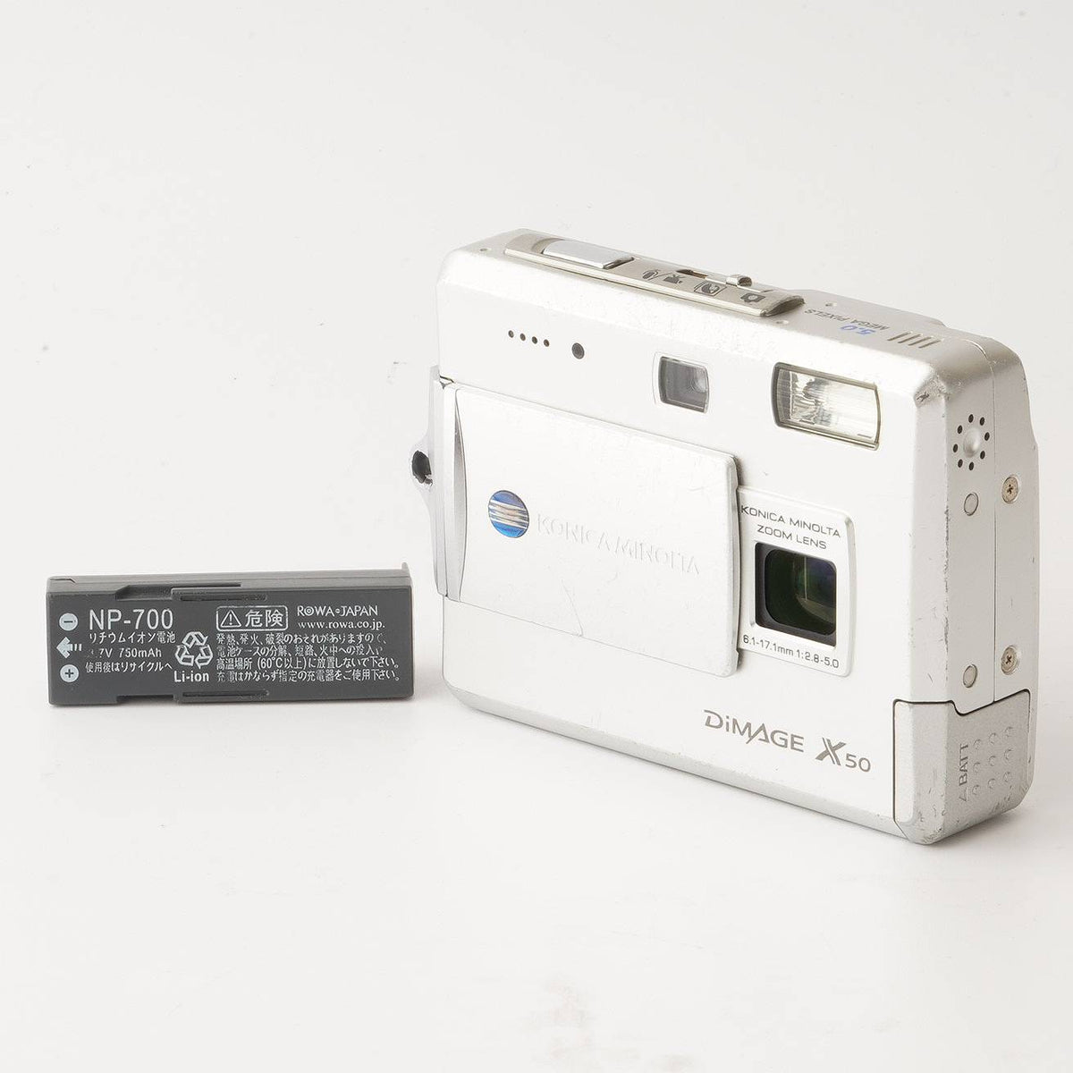 Konica コニカ DiMAGE X50 コンパクトデジタルカメラ ミノルタ Konica Minolta Dimage X50 コンパクトデジタルカメラ