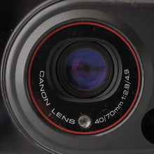 画像をギャラリービューアに読み込む, キヤノン Canon Autoboy TELE QUARTZ DATE / Canon Lens 40/70mm F2.8/4.9