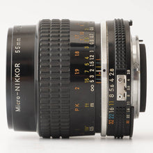 画像をギャラリービューアに読み込む, ニコン Nikon Ai-s Micro Nikkor 55mm F2.8 マクロレンズ