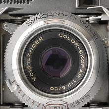 画像をギャラリービューアに読み込む, フォクトレンダー Voigtlander VITESSA / ULTRON 50mm F2