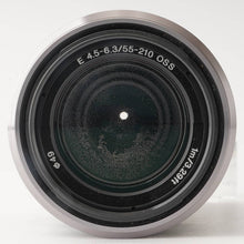 画像をギャラリービューアに読み込む, ソニー Sony E 55-210mm F4.5-6.3 OSS SEL55210 Eマウント