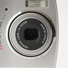 画像をギャラリービューアに読み込む, ペンタックス Pentax Optio M20 シルバー 3xズーム コンパクトデジタルカメラ