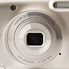 画像をギャラリービューアに読み込む, ニコン Nikon COOLPIX L32 シルバー 5x 単三電池対応 コンパクトデジタルカメラ