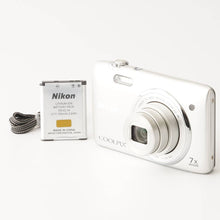 Load image into Gallery viewer, Nikon COOLPIX S3500 Silver 7x Compact Digital Camera