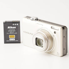 Load image into Gallery viewer, Nikon COOLPIX S6000 7x Champagne Gold Compact Digital Camera