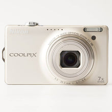 Load image into Gallery viewer, Nikon COOLPIX S6000 7x Champagne Gold Compact Digital Camera