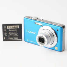画像をギャラリービューアに読み込む, パナソニック Panasonic LUMIX DMC-FS7 ブルー 4xズーム コンパクトデジタルカメラ