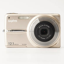画像をギャラリービューアに読み込む, 三洋 Sanyo DSC X1250 シャンパンゴールド 3xズーム コンパクトデジタルカメラ