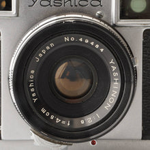 画像をギャラリービューアに読み込む, ヤシカ Yashica 35 / YASHINON 45mm F2.8 35mm レンジファインダーフィルムカメラ