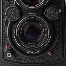 画像をギャラリービューアに読み込む, ヤシカ Yashica Mat-124 G / Yashinon 80mm F3.5 二眼レフ