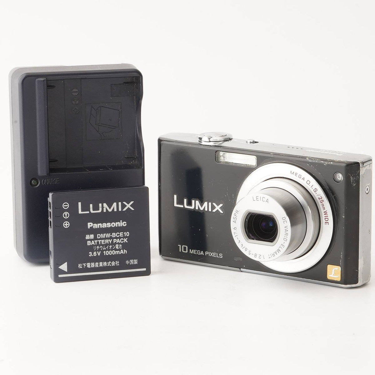 パナソニック Panasonic LUMIX DMC-FX35 エクストラブラック – Natural