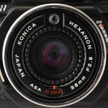 画像をギャラリービューアに読み込む, コニカ Konica AUTO FOCUS C35 AF2 コンパクトフィルムカメラ / HEXANON 38mm F2.8