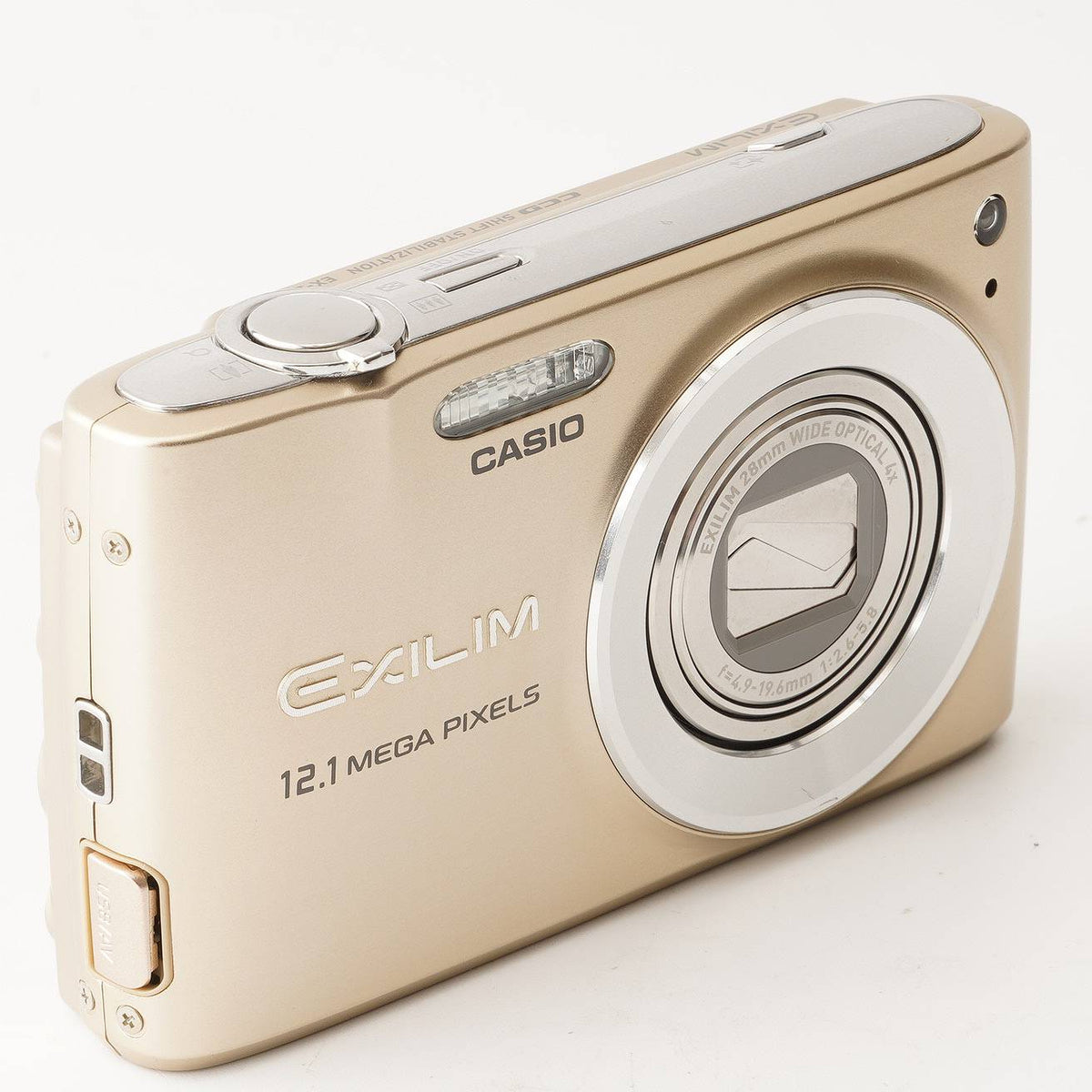 OUTLET SALE- 訳あり品など大放出 Casio EXILIM コンパクトデジタルカメラ ゴールド EX-Z400 デジタルカメラ