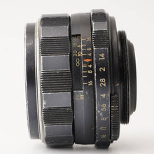 画像をギャラリービューアに読み込む, ペンタックス Pentax Asahi スーパータクマー Super Takumar 50mm F1.4 前期 8枚玉 M42 マウント