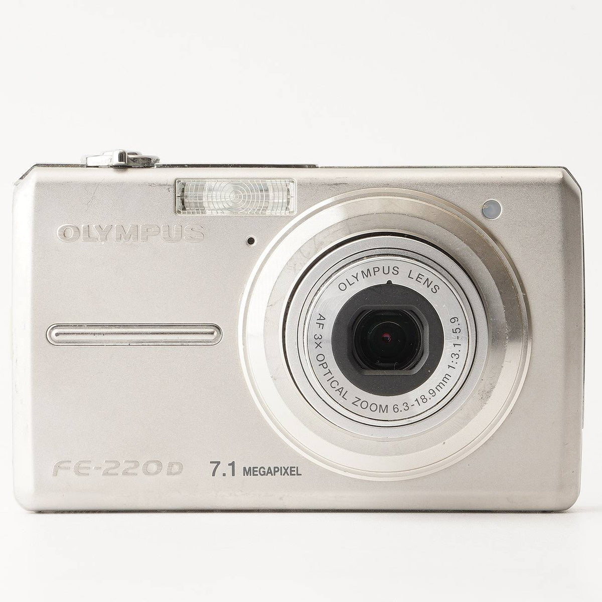 オリンパス Olympus CAMEDIA FE 220 D シルバー コンパクトデジタル 