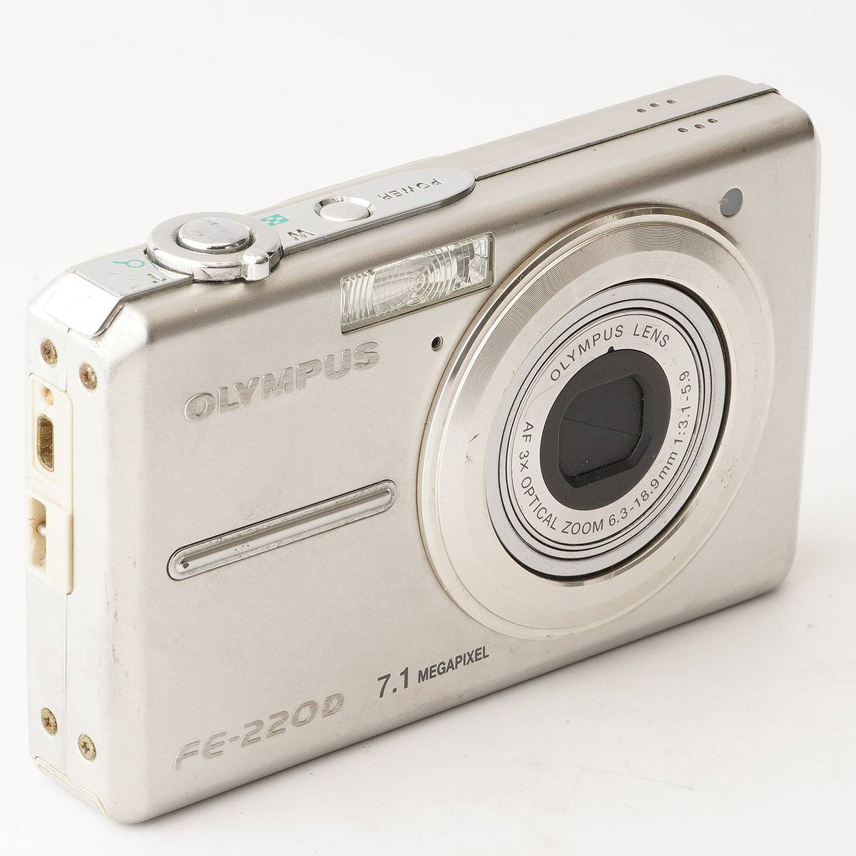 OLYMPUS デジタルカメラ FE-220 シルバー　コンパクト Olympus Camedia FE-220 Digital Camera #51165J – IROHAS SHOP