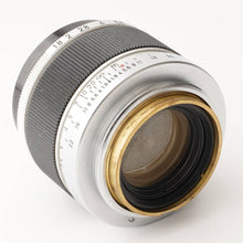 画像をギャラリービューアに読み込む, キヤノン Canon 50mm F1.8 ライカ L39 マウント