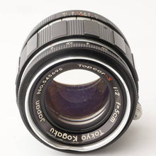 画像をギャラリービューアに読み込む, 東京光学 Tokyo Kogaku Topcor-S 50mm F2 ライカL39マウント