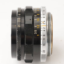 画像をギャラリービューアに読み込む, キヤノン Canon 35mm F2 ライカ L39 マウント